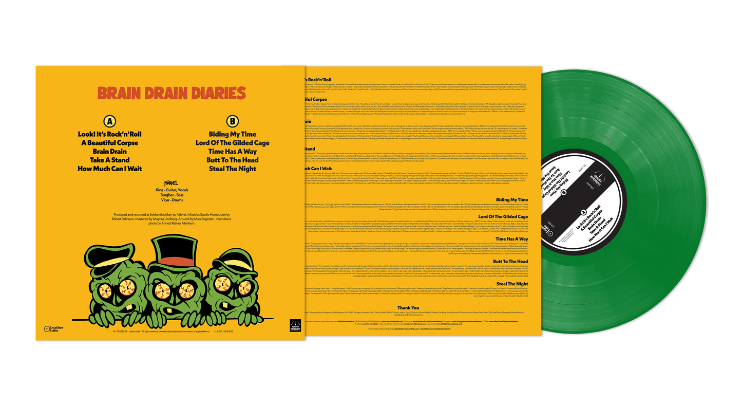 Brain Drain Diaries - LP PRE-ORDER