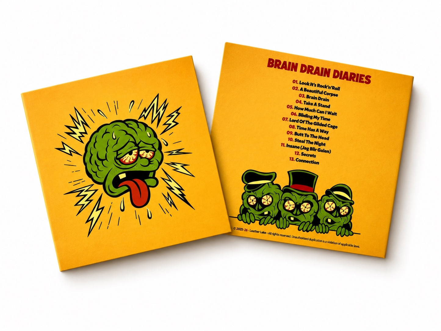 Brain Drain Diaries - CD